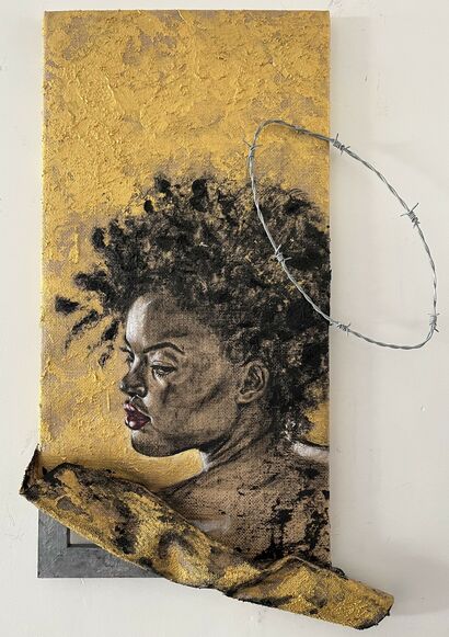 L'INCORONATA - a Paint Artwork by Laura Casali